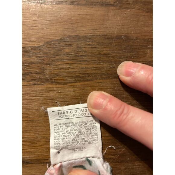 Shabby Chic Style sheet set USA RN#13720 - Picture 3 of 3